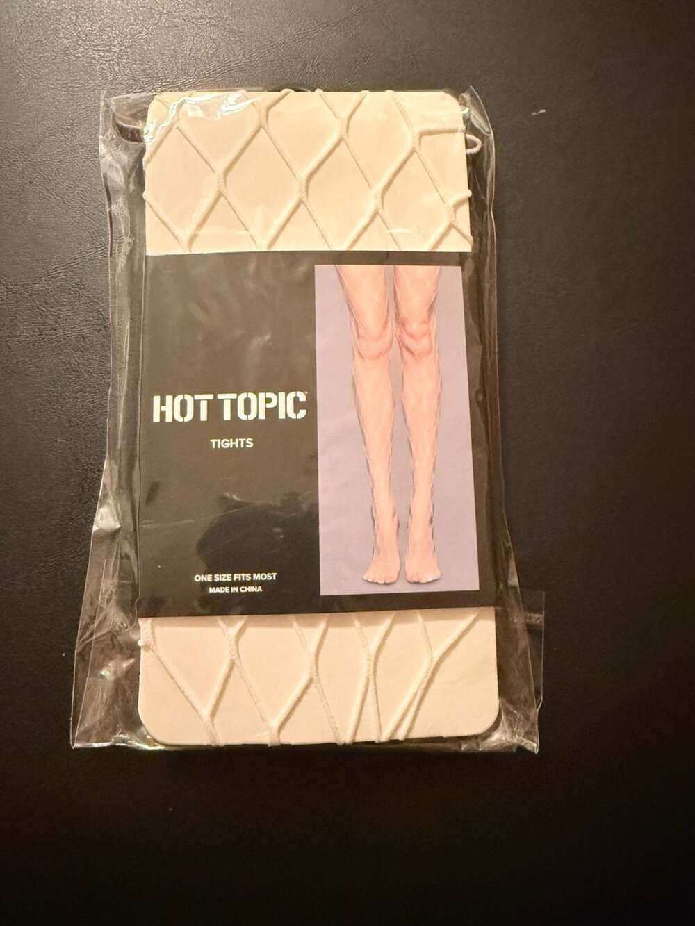 Hot Topic White Fishnet Tights